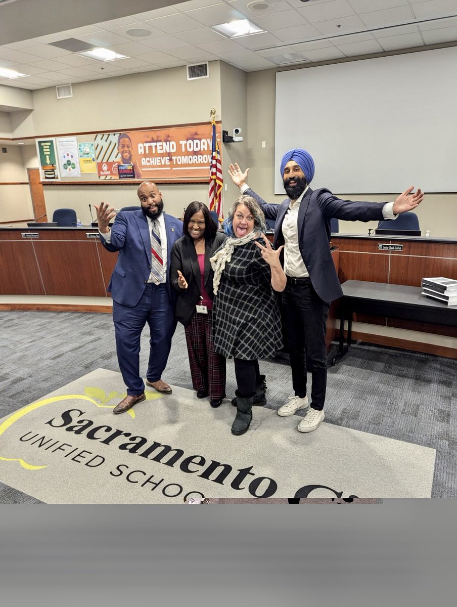 With a 7-0 unanimous vote, we broke a new barrier last night when I was elected to serve as President of Sac City Unified’s School Board. To every one of our employees, students, &amp; families- let’s continue to work together to build a Better Sacramento for Everyone. #Jasjit4Sac