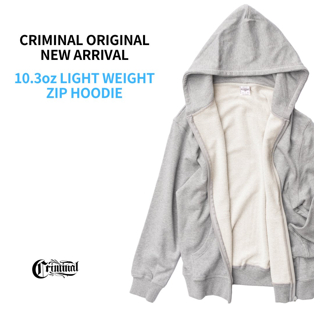 QR_1989's tweet image. 🔥CRIMINAL ORIGINAL🔥
⬇️WEB STORE⬇️
criminal.ocnk.net/product/116
【10.30z LIGHT WEIGHT ZIP HOODIE】
SIZE / L-4XL
MATERIAL / COTTON 100%
PRICE / 7,480 YEN (TAX IN)

@CRIMINAL__1995 

#criminal #sweat #ziphoodie #hoodie #chicano #hiphop #lowrider #LosAngeles