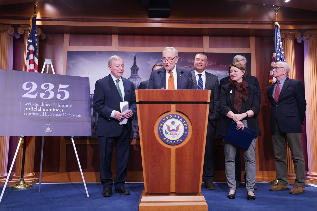 This Senate Majority has made history by confirming more qualified and historic judicial nominees than under any recent President—more than the Trump administration, more than any administration this century, more than any administration in decades.