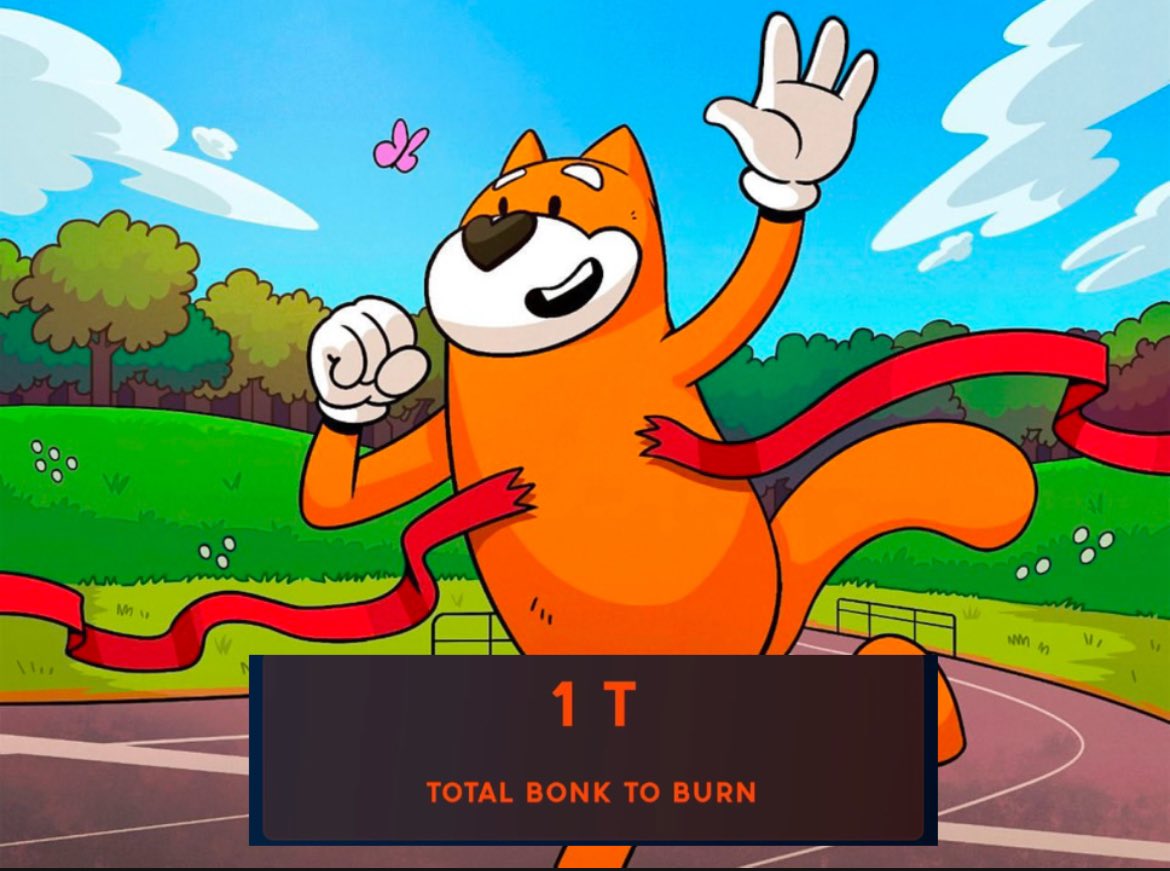 There it is, #LetsBONK campaign is mission complete!