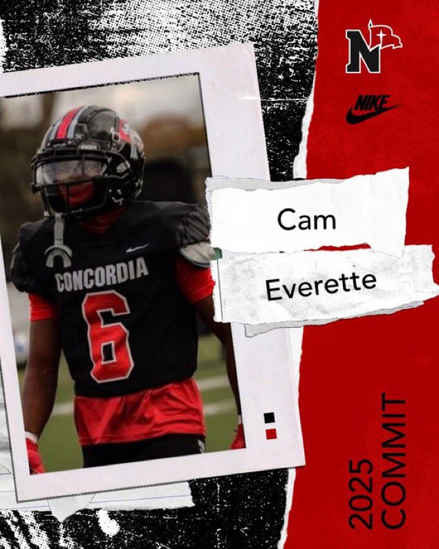 CamEverette's tweet image. Blessed to officially be apart of Northwestern College community. @coachmmmcc @nwc_fb 
#Commitedd #nwc  🔴⚪️