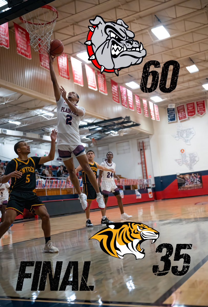Plainview Bulldogs Basketball 
Plainview 60 Snyder 35