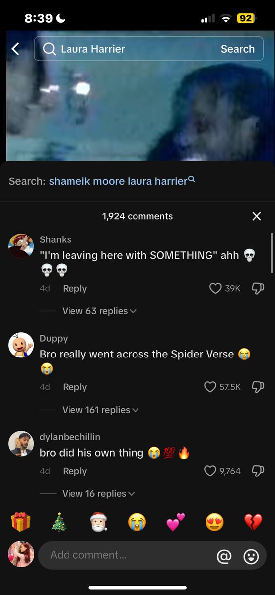 sagesurge's tweet photo. Ever since #shameikmoore learned about #haileysteinfeld's engagement, he's a mess.
According to #LauraHarrier, Shameik posted photos appearing like they're dating. Except, Laura's in a happy relationship & is about to be a wife. She asked Shameik to remove the photos. He refused https://t.co/pEOkgrHb1p