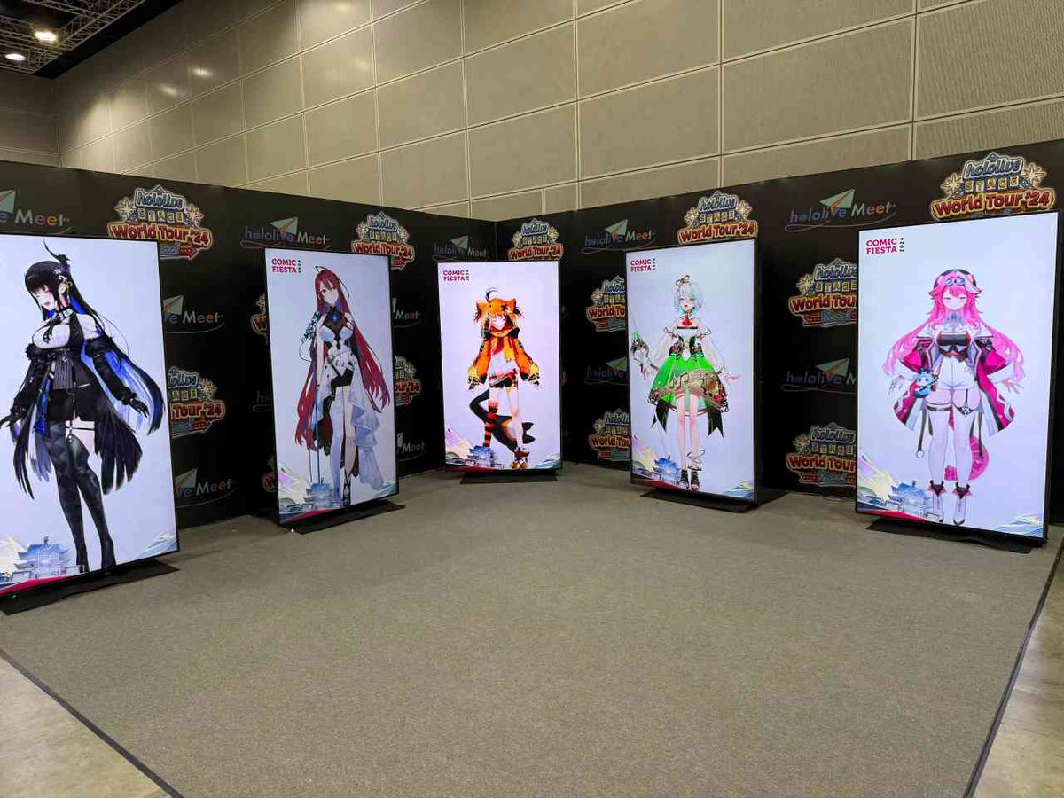 SharkyDoko's tweet photo. For Justice!!! 💙❤️🧡💚💖
#hololiveSTAGE24 #comicfiesta2024 https://t.co/hS1Tb9P0kA