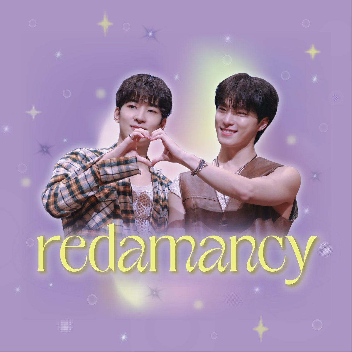 redamancy - when love returned in full

to us, wonchan love is a love that goes both ways, a beautiful, gentle and requited love. it shows in the way they care for each other and experience everything in life together 🌻

please wait for more awesome wonchan stuff from us!