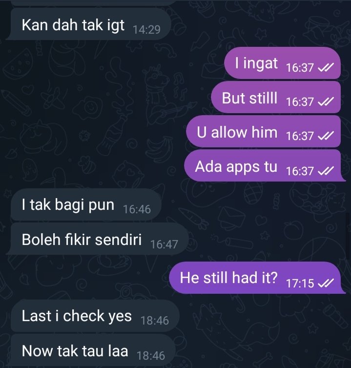 sharkscreen's tweet photo. Mmber terpaksa redha bf dia ada Grindr, sebab dia tak boleh tahan sakit kene fuck. Aku pun pelik relay macam ni HAHAHA. Cube fikir yang LDR tu, lagi la tak boleh percaya. https://t.co/9vybQJRcOm