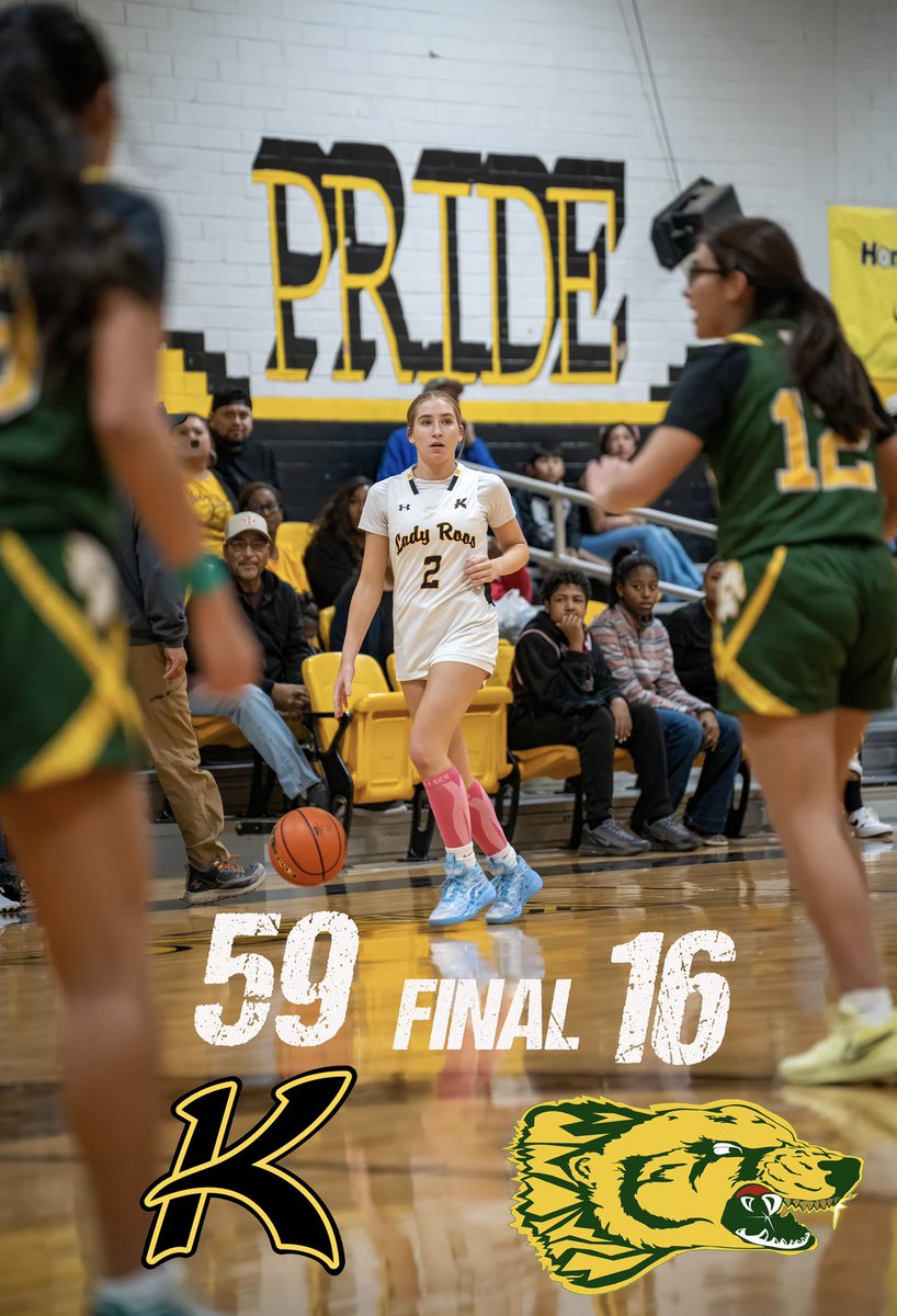 Kress Lady Roos with the win!