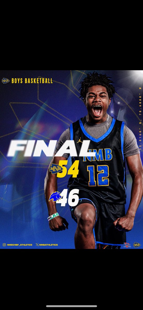 NORTH MYRTLE BEACH BASKETBALL (@nmbbasketball) on Twitter photo 🔵🏀Big Bounce Back Rivalry Win🏀🟡
3 in Double Figures
<a href="/wellshill3/">wells hill</a> led with 18pts
<a href="/Noah03352472/">noah louder</a> 16pts
<a href="/CloningerLandon/">Marc “Landon” Cloninger</a> 11pts
Chris Chapman with 10 big Rebounds 💪 🔵🏀Big Bounce Back Rivalry Win🏀🟡
3 in Double Figures
<a href="/wellshill3/">wells hill</a> led with 18pts
<a href="/Noah03352472/">noah louder</a> 16pts
<a href="/CloningerLandon/">Marc “Landon” Cloninger</a> 11pts
Chris Chapman with 10 big Rebounds 💪