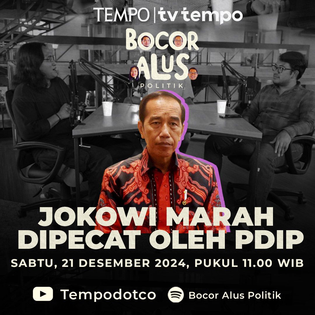 Jokowi Marah Dipecat oleh PDIP

PDIP memecat Jokowi dan keluarganya sebagai anggota partai banteng. Internal PDIP menduga Jokowi berupaya mengintervensi kepengurusan partai itu. Jokowi marah karena dipecat.

Simak selengkapnya Program Bocor Alus Politik di Channel Youtube