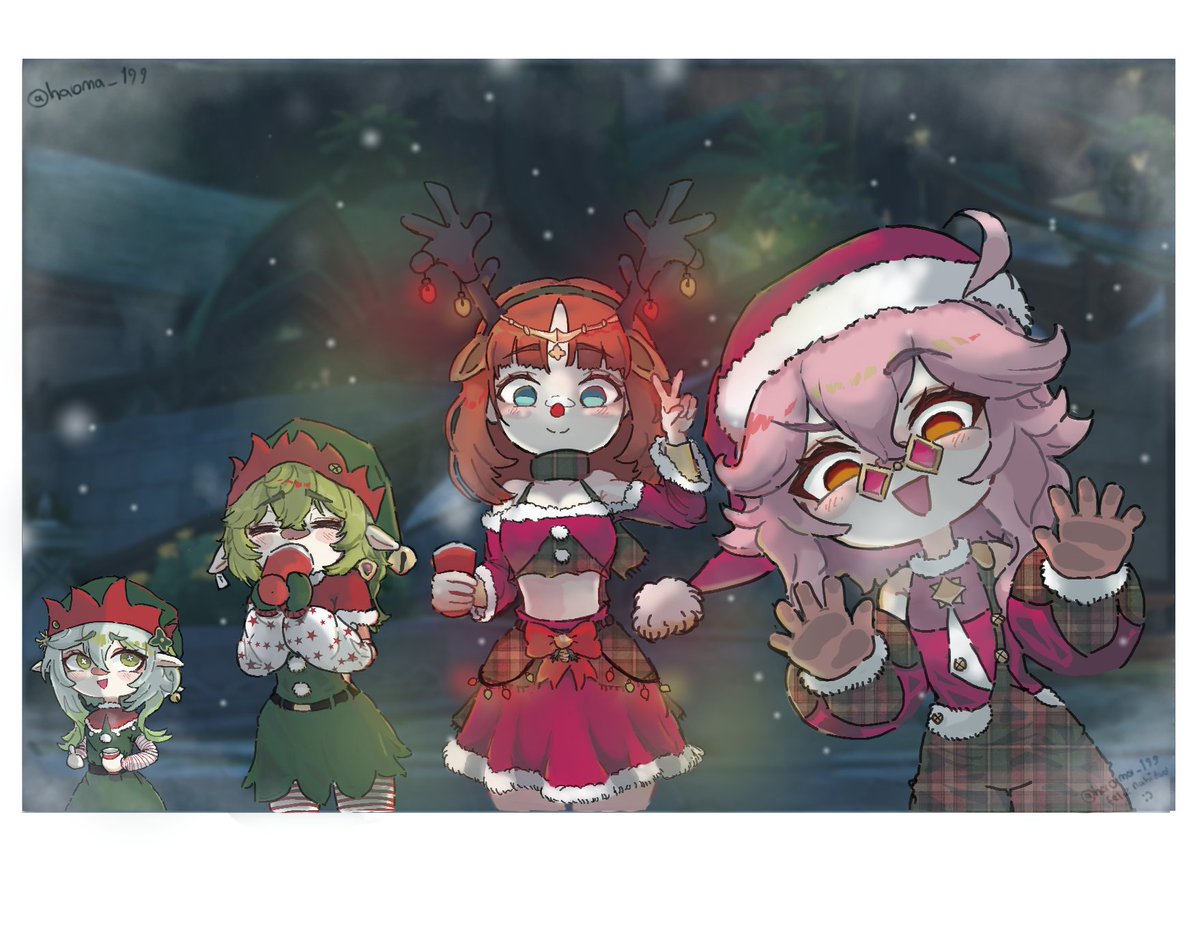 haoma_199's tweet photo. she's ready for winter sales 🤑💸💸
.
.
.
.
very late but finished, idk feliz Nahidad ppl😭👋

#Dori #Nilou #Collei #Nahida #GenshinImpact https://t.co/PtngnGd5Wx