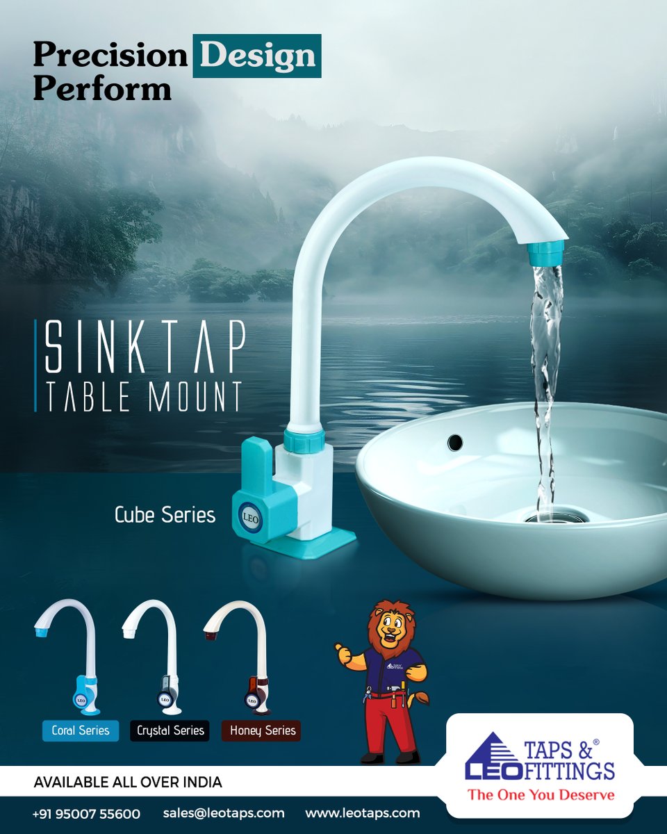 Leo_Tap_Fitting's tweet image. Upgrade your sink experience with #SinkTap🚰 Designed to bring together modern style and superior performance, it’s the ideal addition to any space. 

leotaps.com/taps-and-fitti…

#BathroomProducts #BathroomAccessories  #TableMountTap #BathroomFaucet #LeoTaps  #SriBalajiPlastics