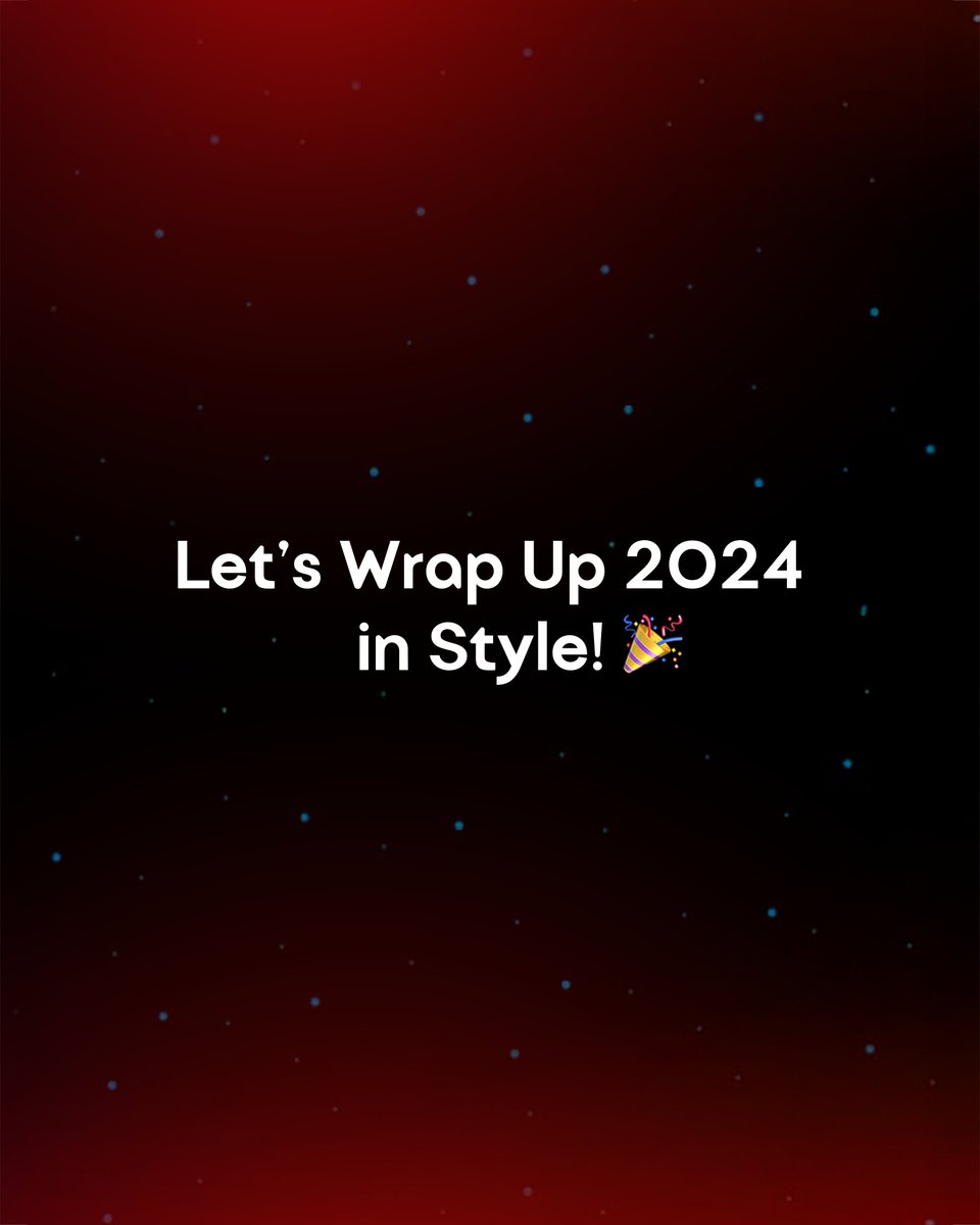 ThanksWeb's tweet image. From small wins to big breakthroughs, 2024 was a year of relentless pursuit. Let&apos;s carry that momentum into 2025! 🚀