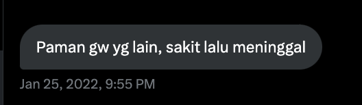 kebetulannya terlalu banyak -_- suka kecelakaan, banyak yang meninggal, ada penyaked, suka ngomong karma. multitalenan, lagi disertasi bahkan ikut turnamen ML di Malaysia