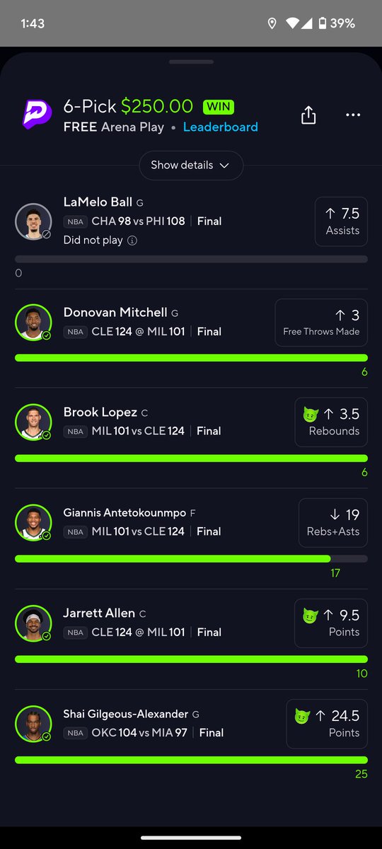 SportsFantasyUS's tweet photo. Prizepicks FREE play https://t.co/RlMEY4PWPq