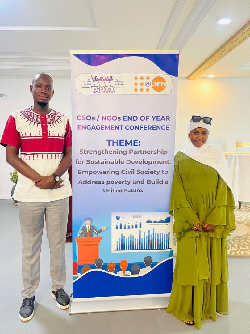 Movement for Social Justice@Official (@movement4sj) on Twitter photo Our EDI Officer represented us at the end of year CSO/NGO Engagement Conference organized by <a href="/TANGO_NGOandCSO/">The Association of non Governmental organisations</a> on 19/12/2024.
We are committed to fostering strong partnerships that will lead to sustainable solutions.
<a href="/UNFPATheGambia/">UNFPA The Gambia</a> Our EDI Officer represented us at the end of year CSO/NGO Engagement Conference organized by <a href="/TANGO_NGOandCSO/">The Association of non Governmental organisations</a> on 19/12/2024.
We are committed to fostering strong partnerships that will lead to sustainable solutions.
<a href="/UNFPATheGambia/">UNFPA The Gambia</a>