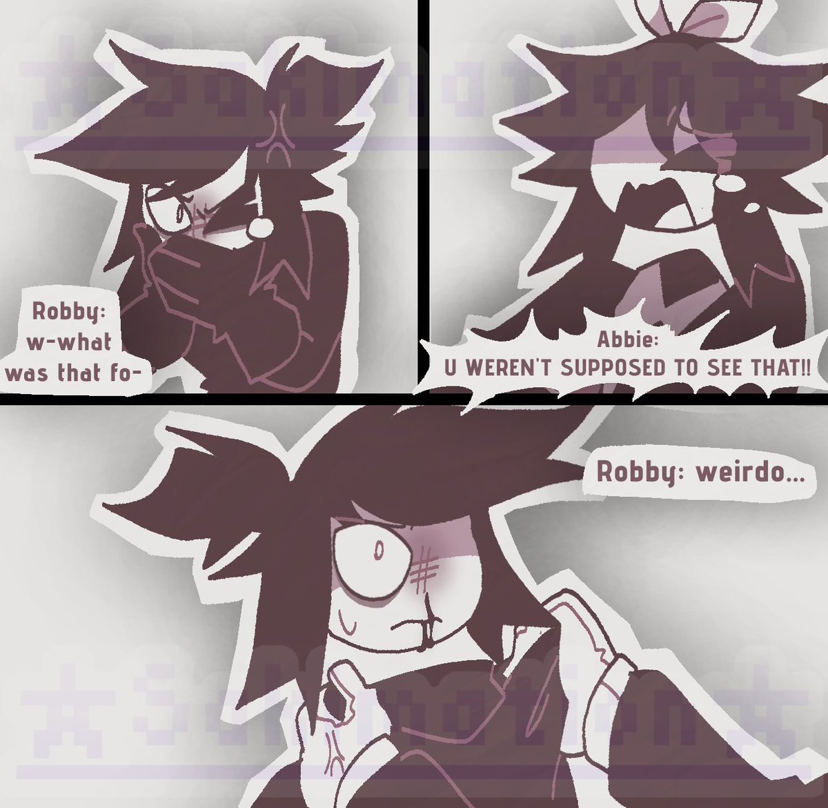 0Sakimation's tweet image. Abbie that was mean☹️

#fpeKingdomAU #fundamentalpapereducationKingdomAU