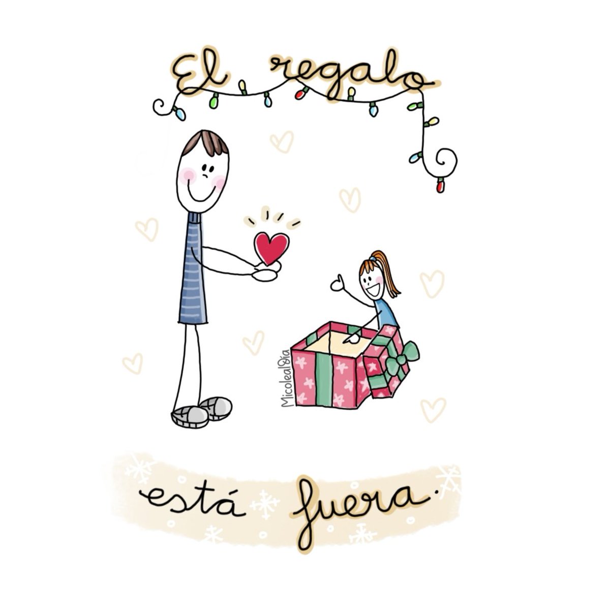 En estos días en los que estamos en plena búsqueda del regalo perfecto, ese que sorprenda y emocione, es importante recordar que el que el regalo siempre está FUERA de la caja: son las manos de quién lo entrega, las historias compartidas, y los momentos vividos.
