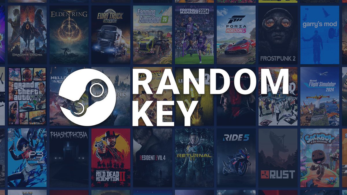 Mystery steam key giveaway 

Repost ♻️

Join Discord In Replies

Tag A Friend 💬

Ends in 24 Hours! ⏰

#Giveaway #Steam #pcgaming