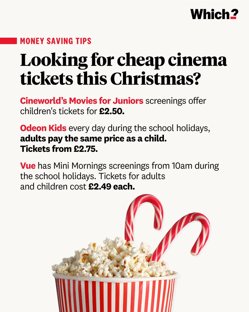Check out these cheap cinema tickets during this festive break.