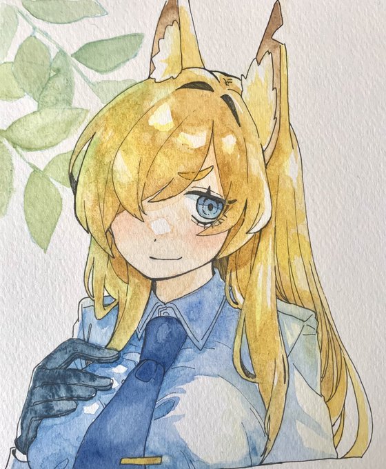 水彩の練習
写ってないけどおめめがきらきら 