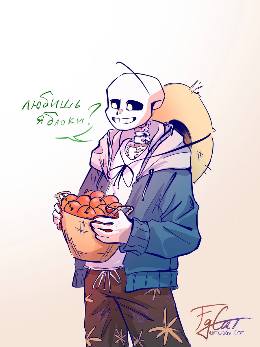 Foggy__CAT's tweet photo. Farm.
I really like the result. The lighting turned out to be so warm, however, that's what I associate this character with.))

By the way, now about him and horror, I started drawing a comic based on the plot of fan fiction.

[#undertaleAU #undertale #farmsans #farm #sans #art] https://t.co/RU1nuvlrO2