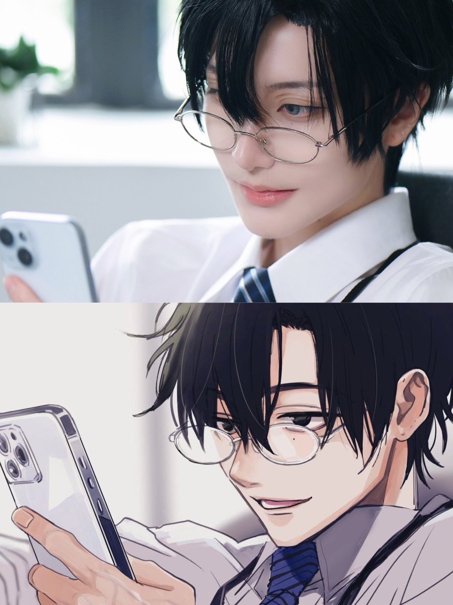 イ 尹 逹 ㄘゃ ~ ん 様 👓☀️ • #SashinamiMei #Meichan #差波明依 #さしなみめい #鯛代くん