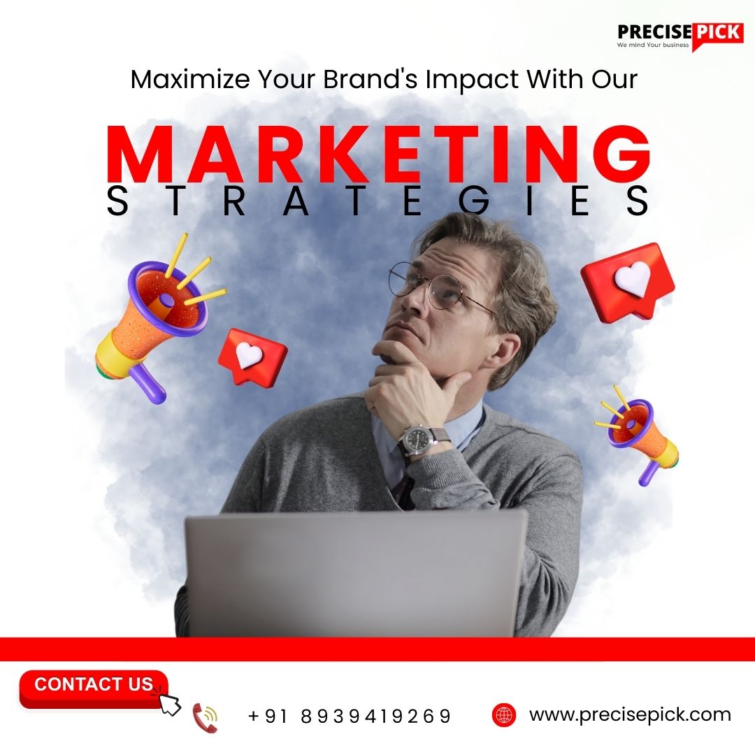 precise_pick's tweet image. Transform your brand with innovative marketing! Customized, data-driven campaigns to amplify your presence, connect with your audience &amp;amp; drive results. 🌟

Contact: hari@precisepick.com | +91 8939419269

#ShineWithStrategy #GrowWithUs #Precisepick