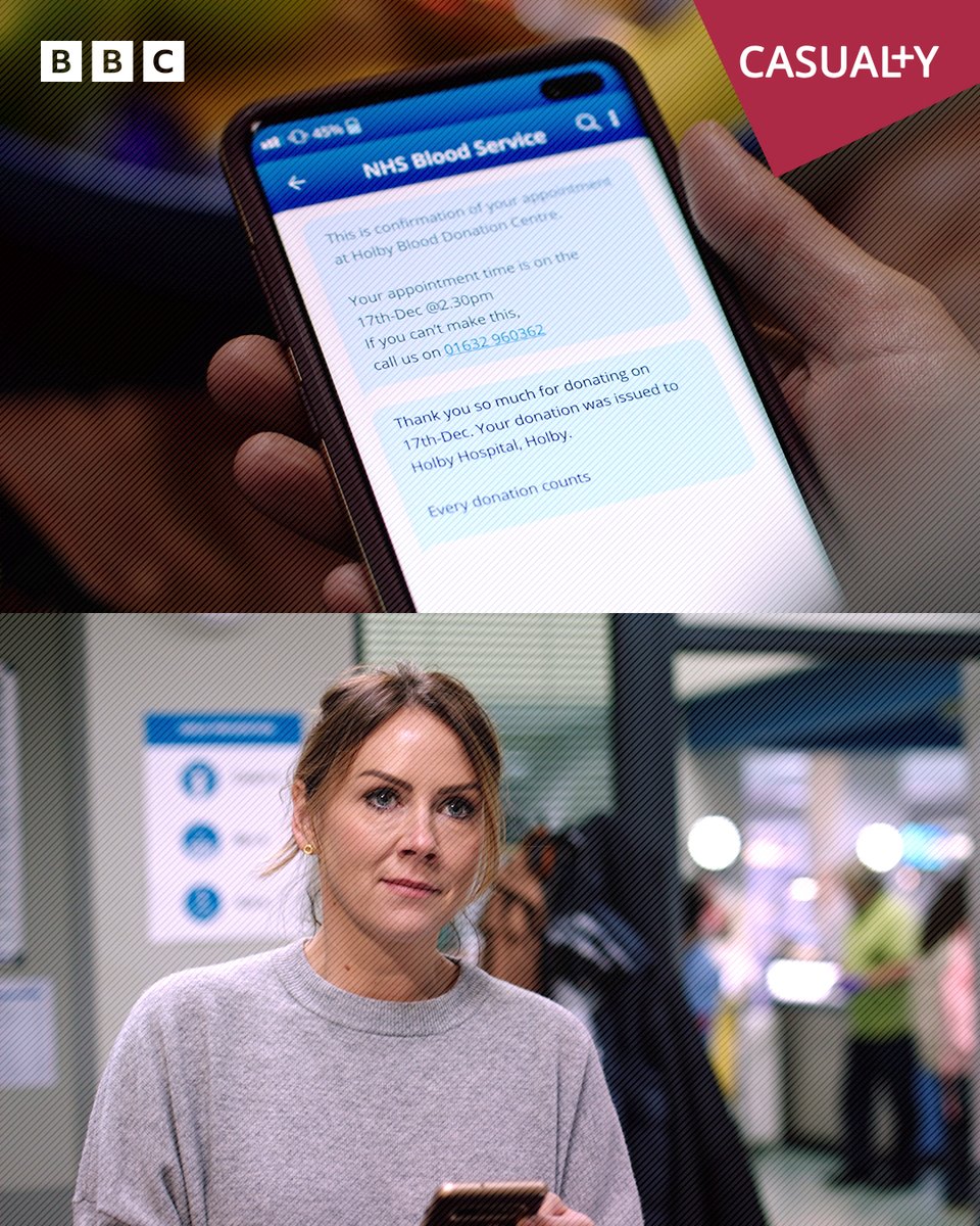 BBC Casualty tweet media