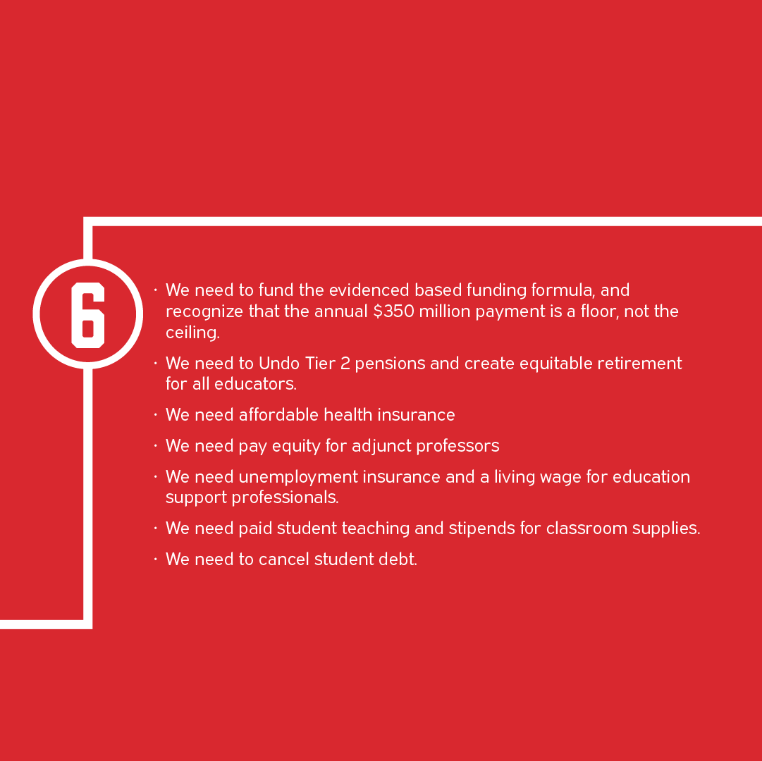 ieanea's tweet image. Continued: When we polled IEA members for our #RedForEd survey, we found 43% have at least one additional job and 41% have student loan debt. Both of these burdens fall disproportionately on members of color. Part 2 of 3.