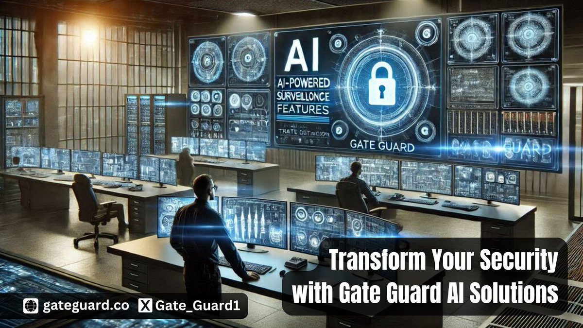 Gate_Guard1's tweet image. Your security is our priority.
Let Gate Guard’s AI solutions transform your approach to safety.
Schedule your free consultation today!
🪩gateguard.co
#GateGuard #SecureWithTech