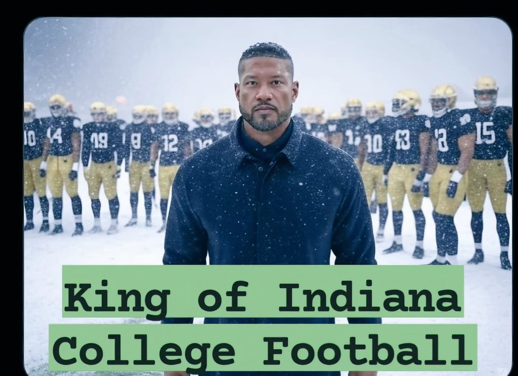 LSD243KING's tweet photo. @IndianaHoosiers when you shoot at the KING, you better not miss. Stick to basketball. There's levels to this. Notre Dame Football! The only college football team in Indiana that matters. #FreemanEra #WeAreND #NotreDame #NotreDameFootball #PlayLikeAChampionToday #CFBPlayoff https://t.co/j1es5i7PSe