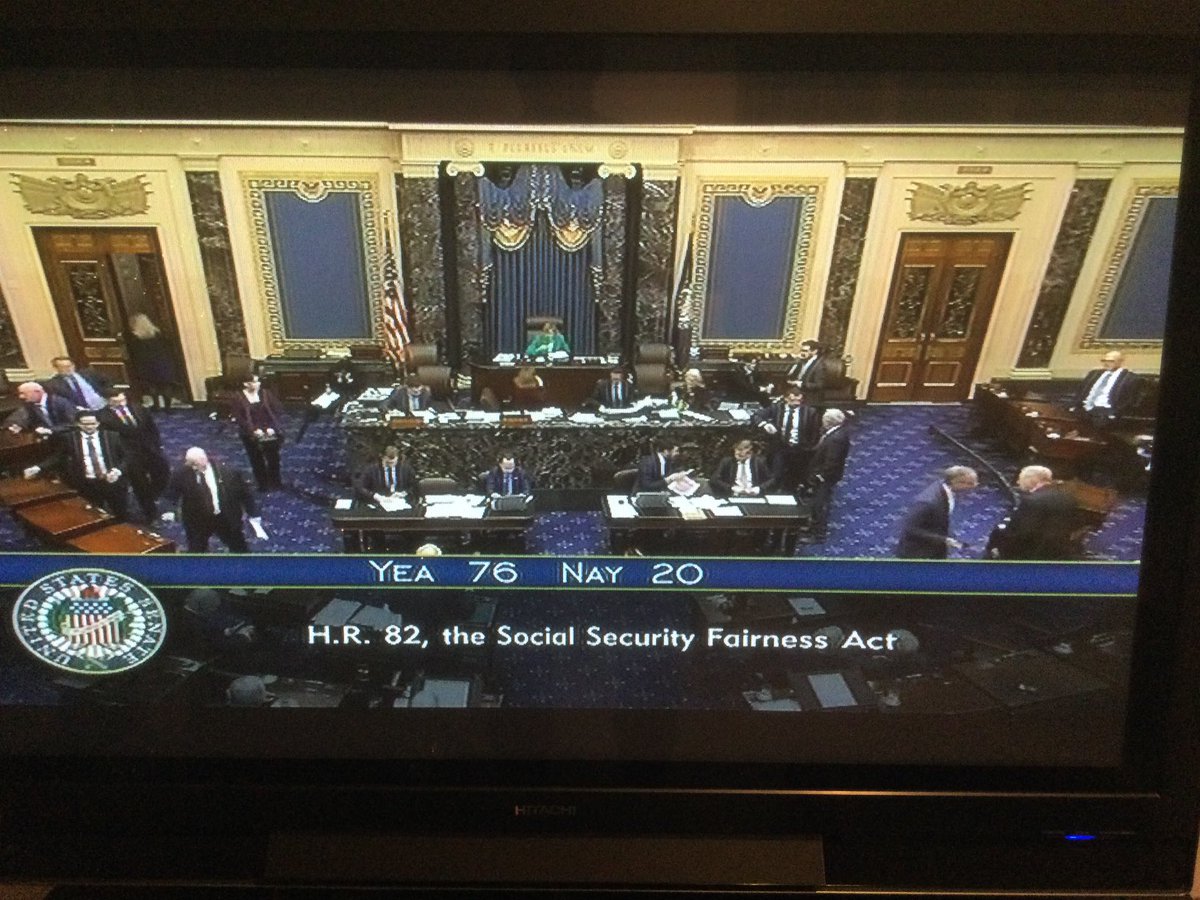 Never thought I would see the repeal of the WEP and GPO. This will be very helpful to Missouri teachers who have paid into Social Security. 
Really wish my good friend Wayne Pressley would have been here to see this and have a beer to celebrate.