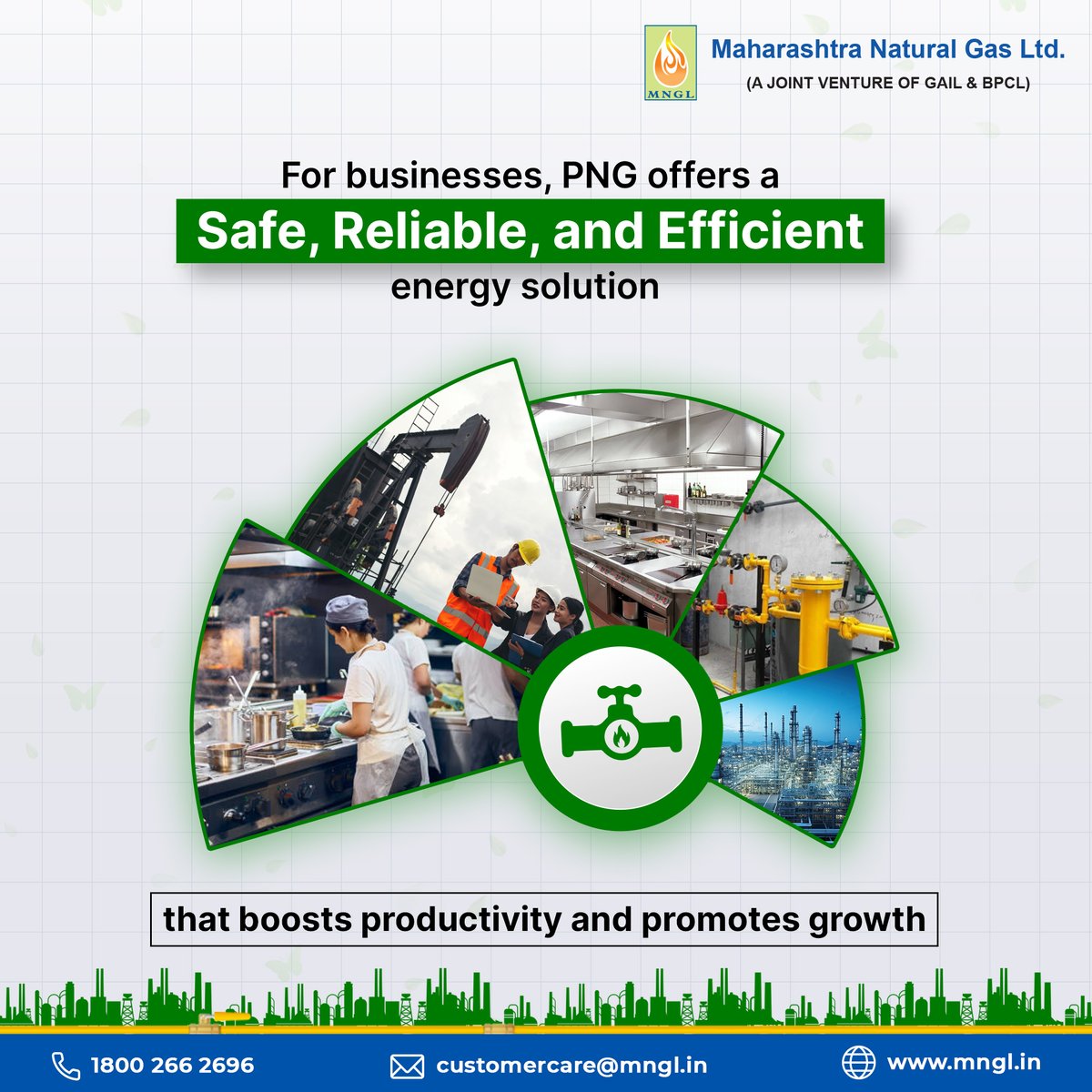 mngl_in's tweet image. PNG ensures smooth, reliable energy at your doorstep, powering your hotels, restaurants, and industries effortlessly.

#pngsolutions #greenenergy #png #cleanfuel #mngl #reliable #convenient