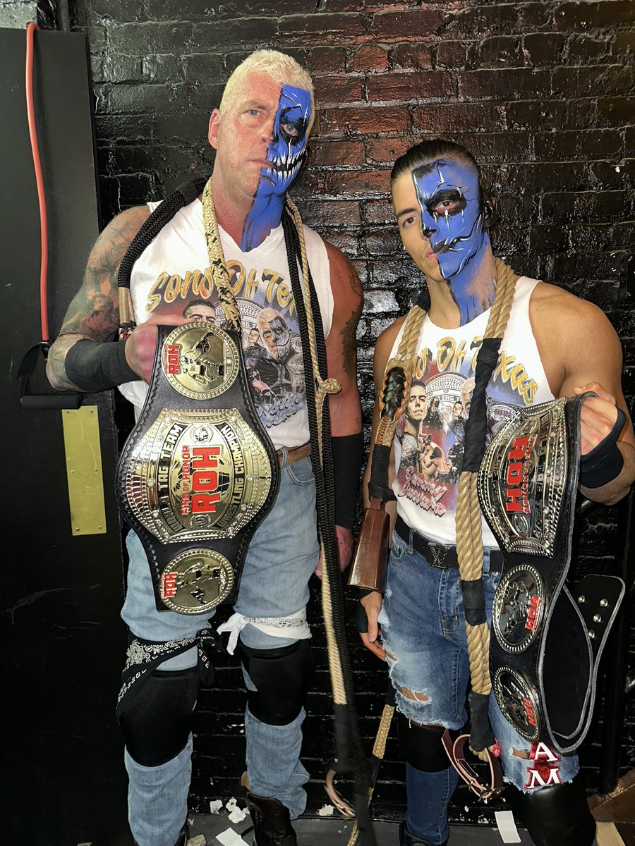 sammyguevara's tweet photo. #AndStill ROH Tag Team Champions!

Next stop the TOKYO DOME! https://t.co/nmVypUiU2j