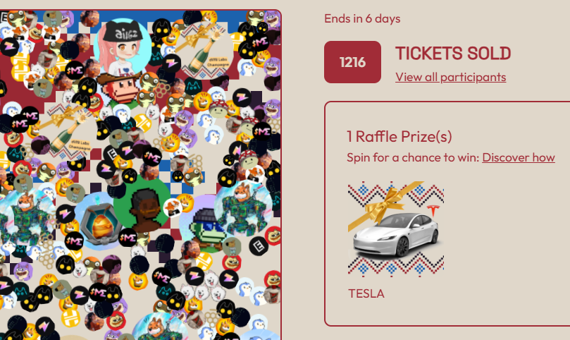 Well... time to win a #Tesla on <a href="/MonkeDAO/">MonkeDAO🍌</a> claw machine event! LFG