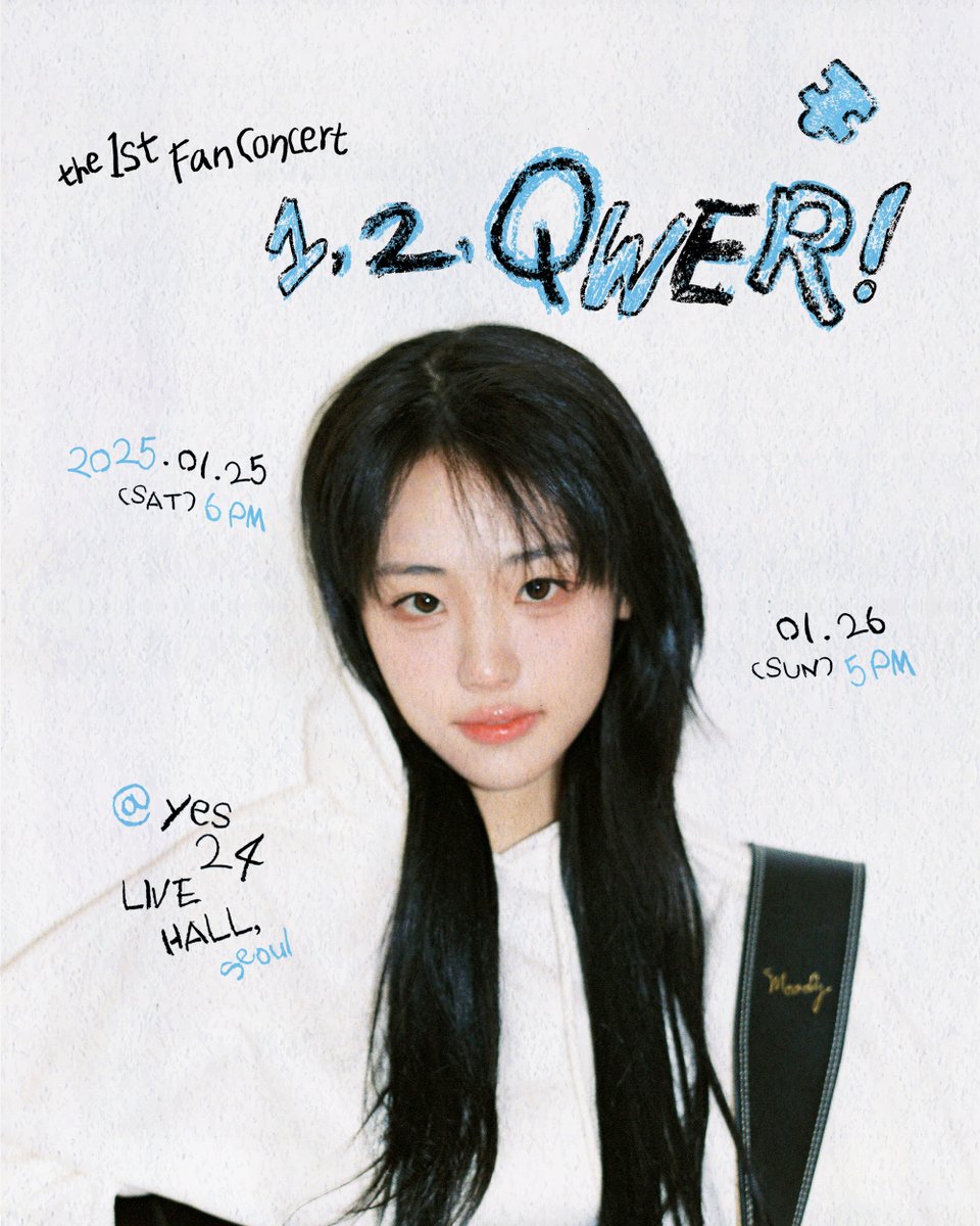 QWER The 1st Fan Concert [1, 2, QWER!] #E #Hina 📆 2025.01.25