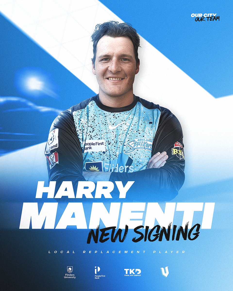 Harry Manenti joins our squad as a local replacement player! 🤝

Read more 👉 bit.ly/40526nD