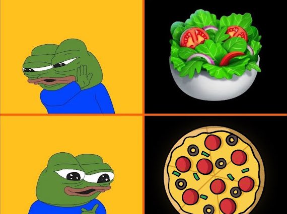 pizzaoneth's tweet image. 🥗 Salad? 
Never heard of her. 

🍕But $PIZZA? 
Oh, we&apos;re on a first-name basis. 

CA: 0x3c1e2cce6af05d4adf0a9d40a64f1a3dbb47a7b0

#PizzaLife #Never #Salad #pepe