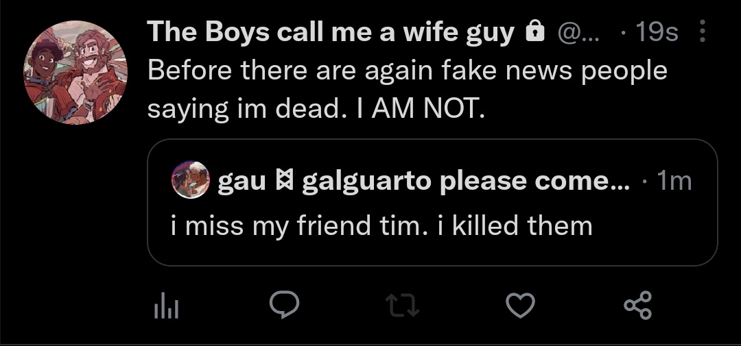 indiegau's tweet photo. erm thats a lie. @AbnormalAudity confirm that tim is dead please https://t.co/Hc73HoXKlT
