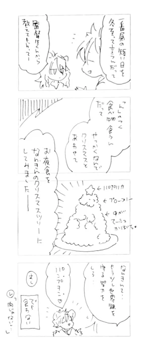 冬至のラレちゃん。 
