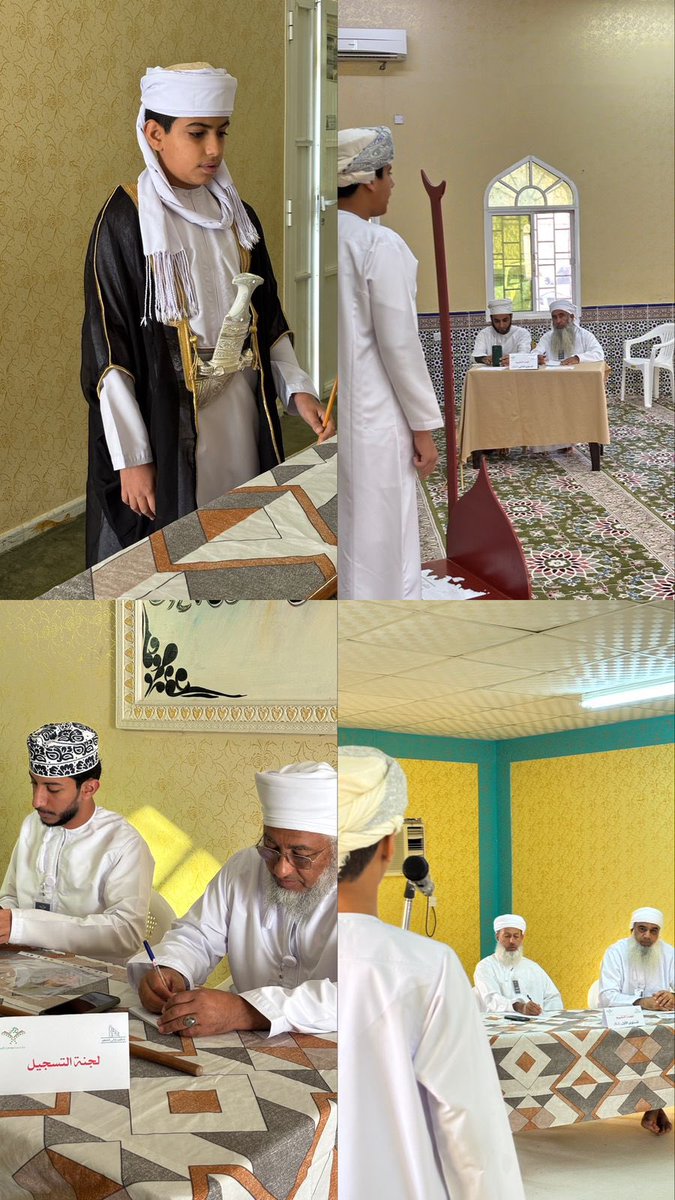 AlrhmanCenter's tweet photo. ١٤٠ مشارك يتنافسون على المراكز الأولى في مسابقة خطيب إزكي الصغير في نسختها التاسعة على التوالي. https://t.co/6aCaLdKXSd