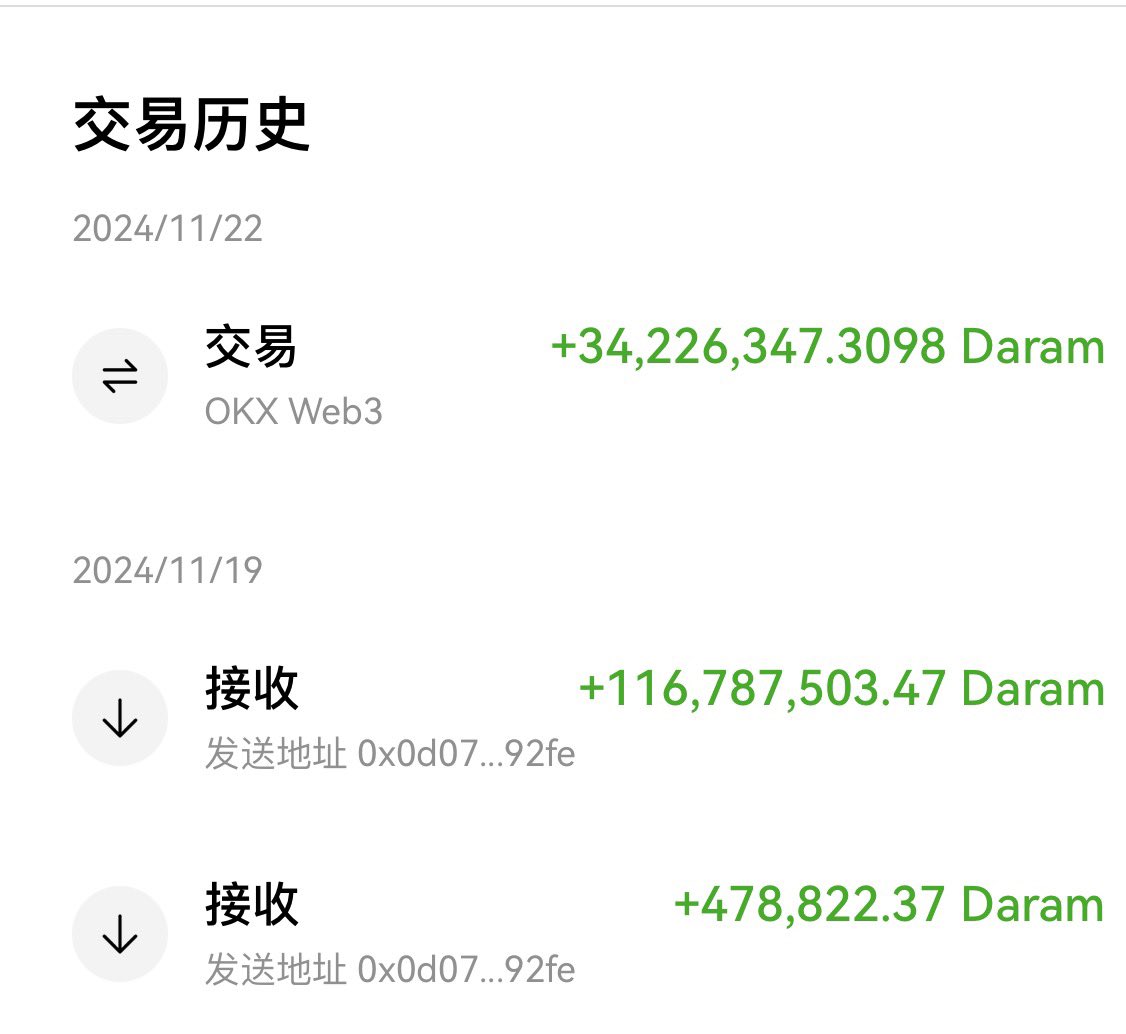 事实证明，我是真正的钻石手，无惧涨跌。#DARAM  如果没有梦想，和咸鱼有什么区别