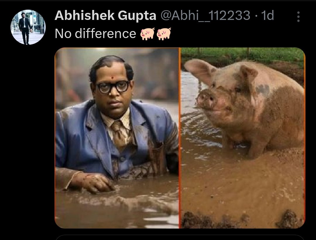 BhanuNand's tweet photo. जब तक अभिषेक गुप्ता गिरफ्तार न हो जाए तब तक रीट्वीट रुकना नहीं चाहिए यह मेरा अंबेडकरवादी साथियों से हाथ जोड़कर निवेदन है

 पूर�� देश को दिखा दो बाबा साहब का अपमान करने वालों के खिलाफ आखिर पुलिस कार्रवाई क्यों नहीं कर रही?

@Uppolice @NCSC_GoI https://t.co/EGLF2PXqYO