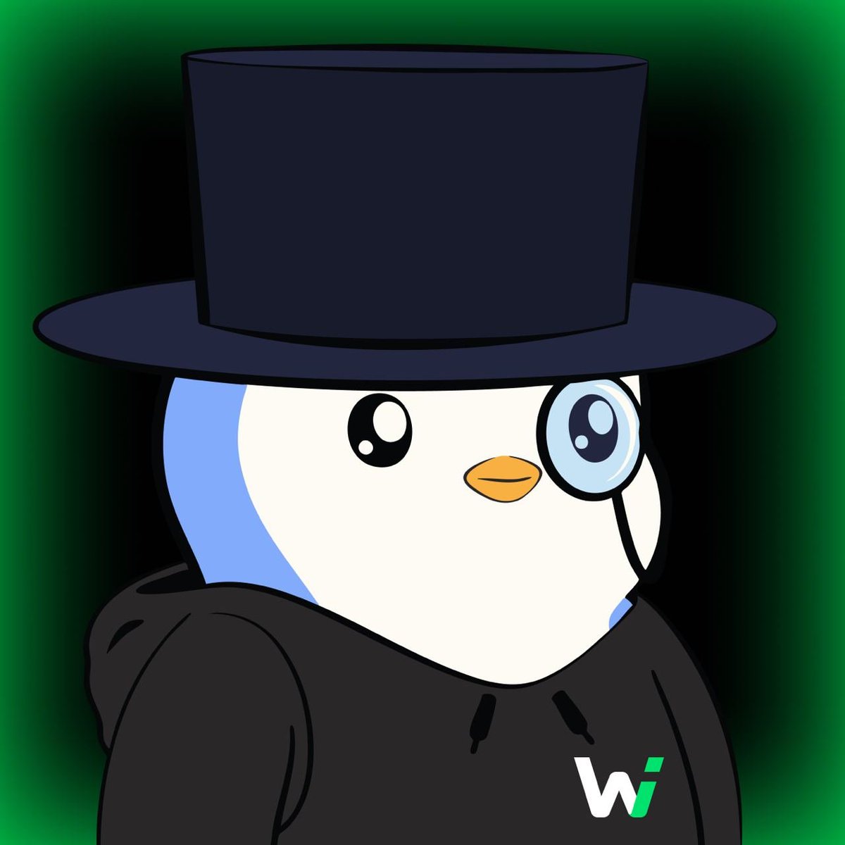 Cute W Penguin on Sol. 
1/1 <a href="/NtPudgyPenguins/">Penguins Solana</a>