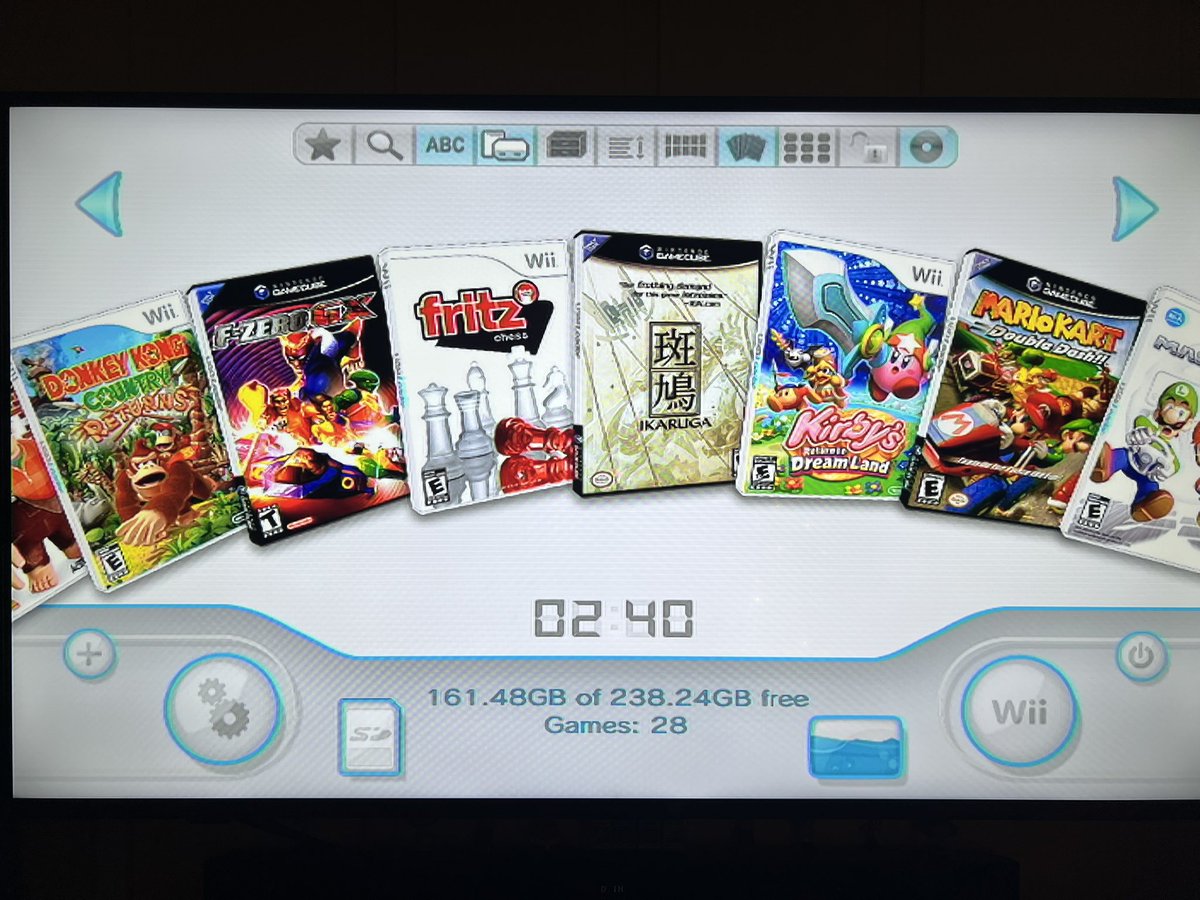 laz305's tweet photo. #wiiu back up and running 😎 wow I got lots of upgrades to do #tiramisu #aroma #vwii #nintendont 🤩 https://t.co/occPgHSTl2