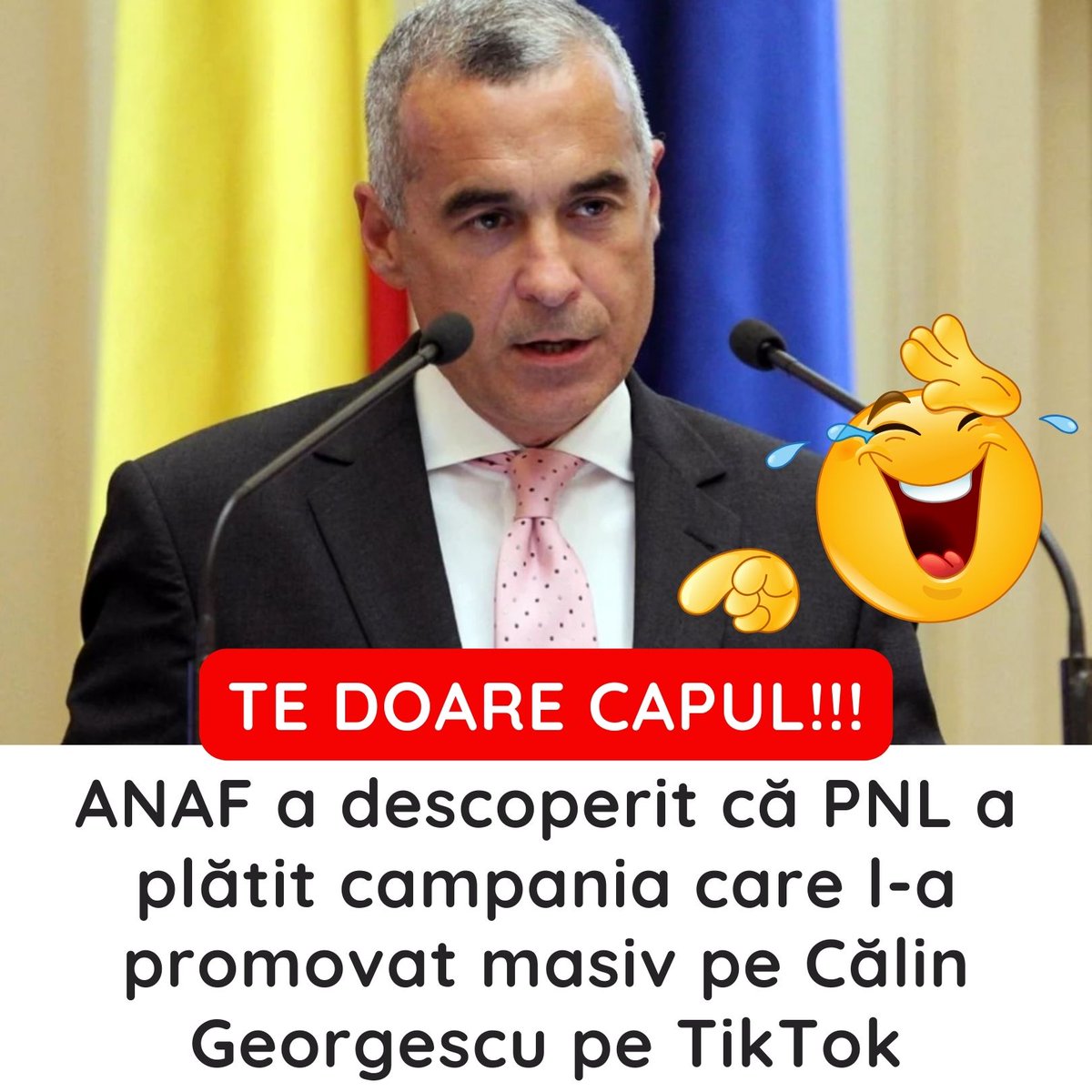 Nu e o glumă! Dezvăluirea a apărut aseară târziu, iar azi va crea dezbateri aprinse pe posturile tv. Pe scurt, ANAF a investigat sursa banilor care au finanțat campania de succes a lui Călin Georgescu pe TikTok și a descoperit că în spate erau banii PNL, prin intermediul unei