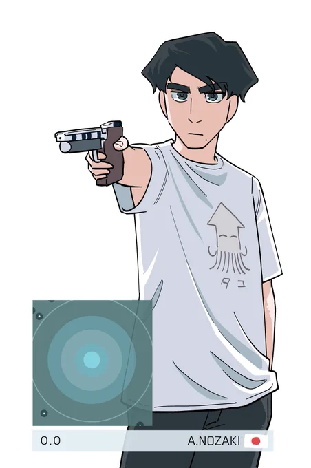 全然当たらない野崎#今年も残りわずかなので今年一番伸びた絵を貼る 