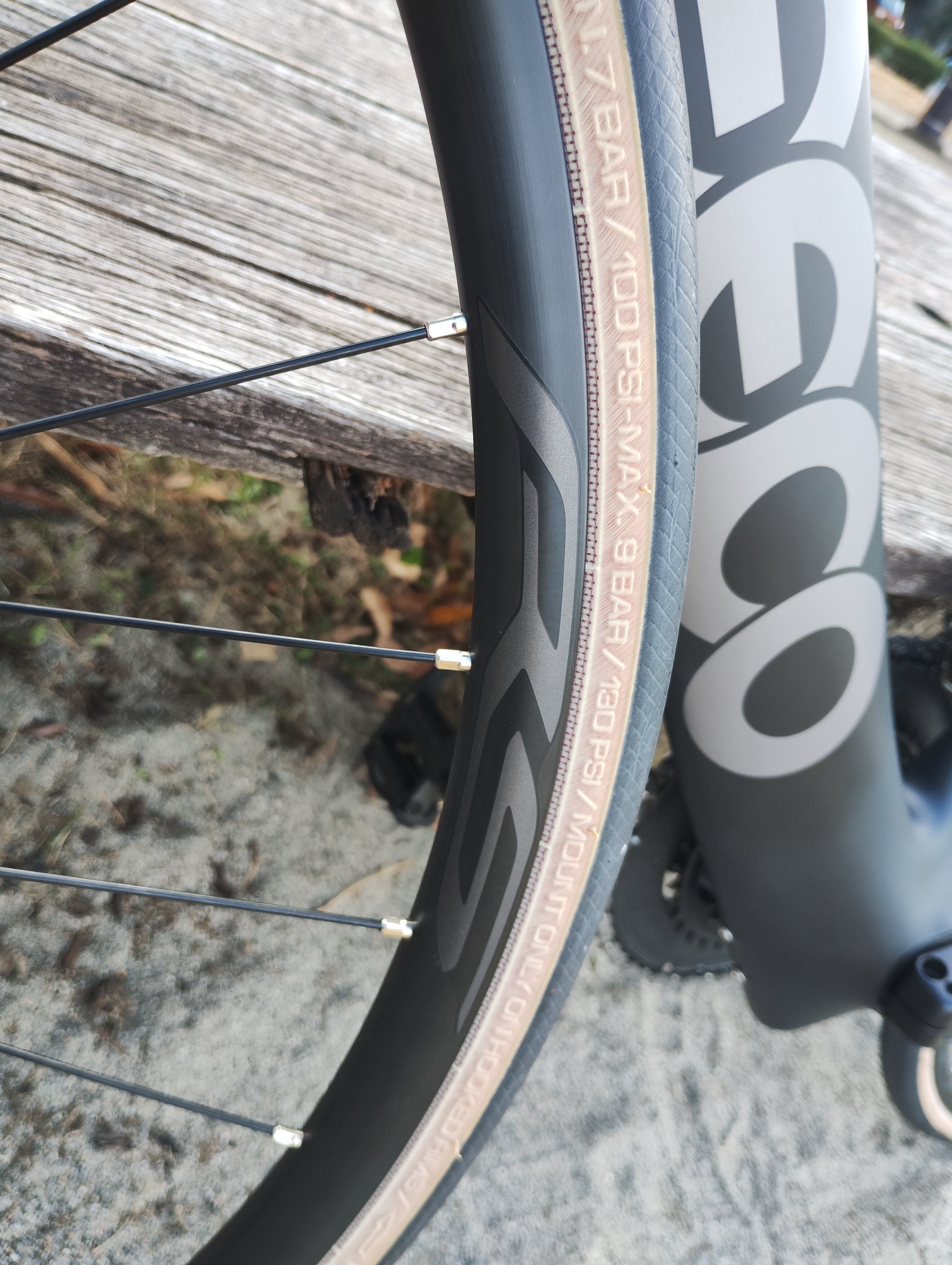 Shimano 新型WH-RS171 完組ホイール ディスクブレーキ 新車外し】SHIMANO WH-RS171 ロードバイク ホイール センター