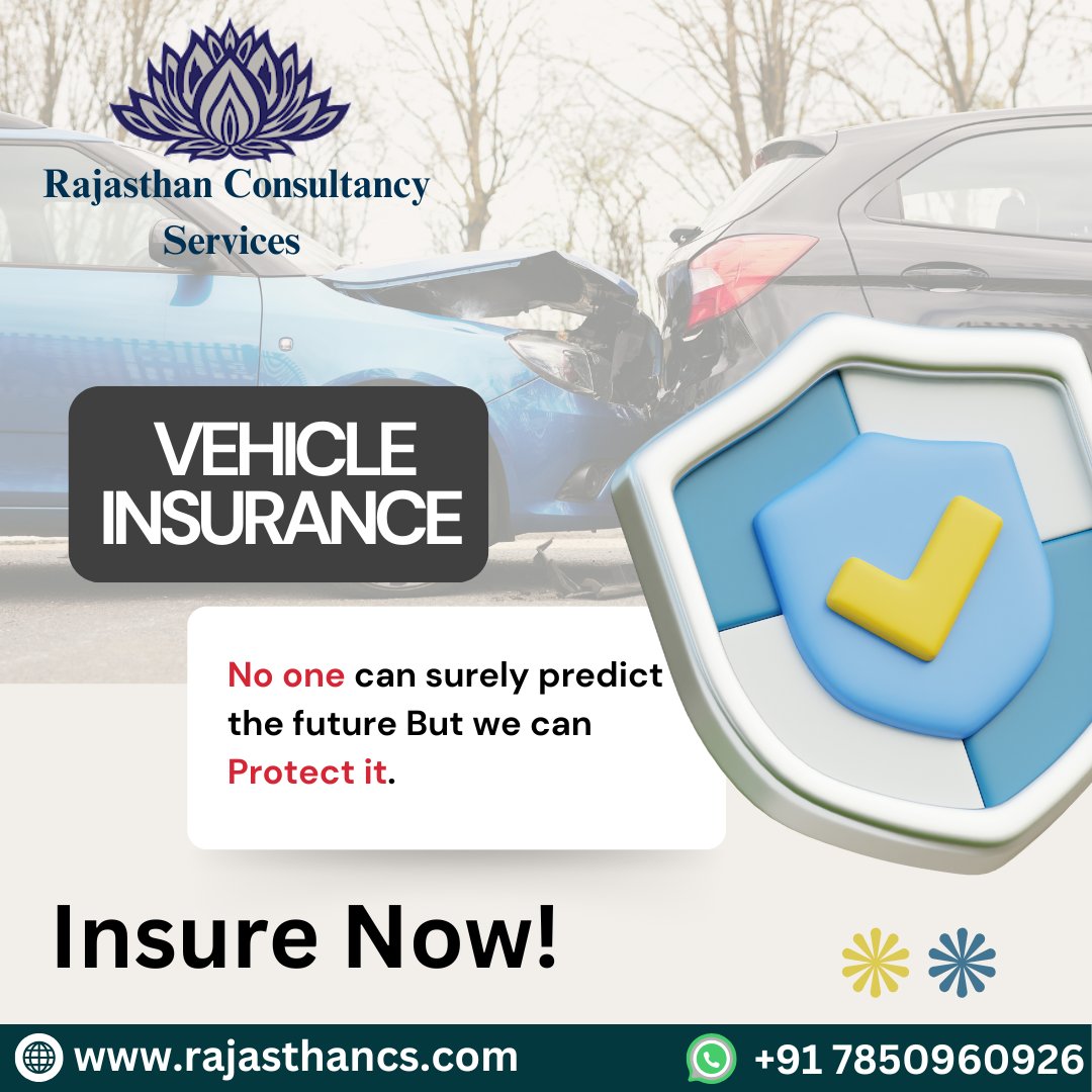 rajasthancs's tweet image. Looking for the best vehicle insurance that suits your needs? Whether you're a new driver or a seasoned pro. Get personalized advice, competitive rates, and stres free claim support.
#VehicleInsurance #AutoInsurance #InsuranceConsultation #DriveSafe #InsuranceExperts #Rajasthancs