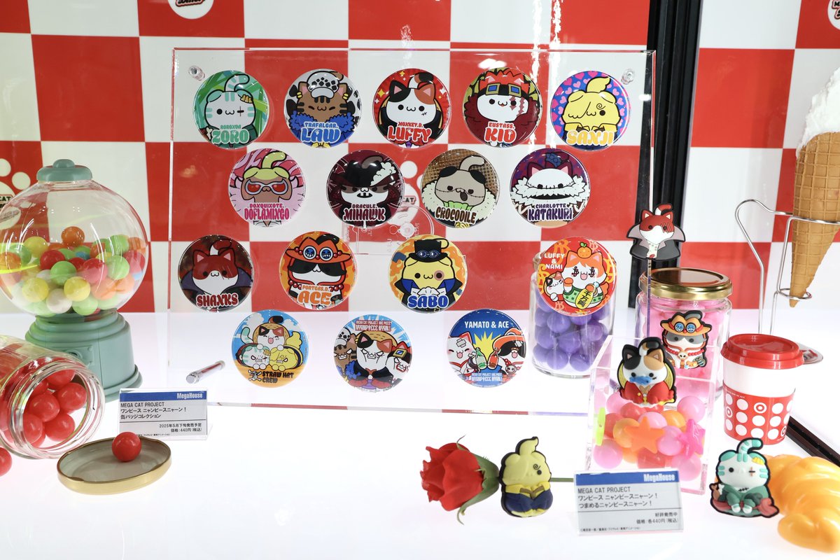 ジャンフェス開催中🏴‍☠️】 メガハウスブースで初公開！ MEGA CAT